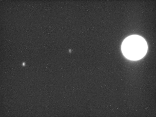 Jupiter + two moons